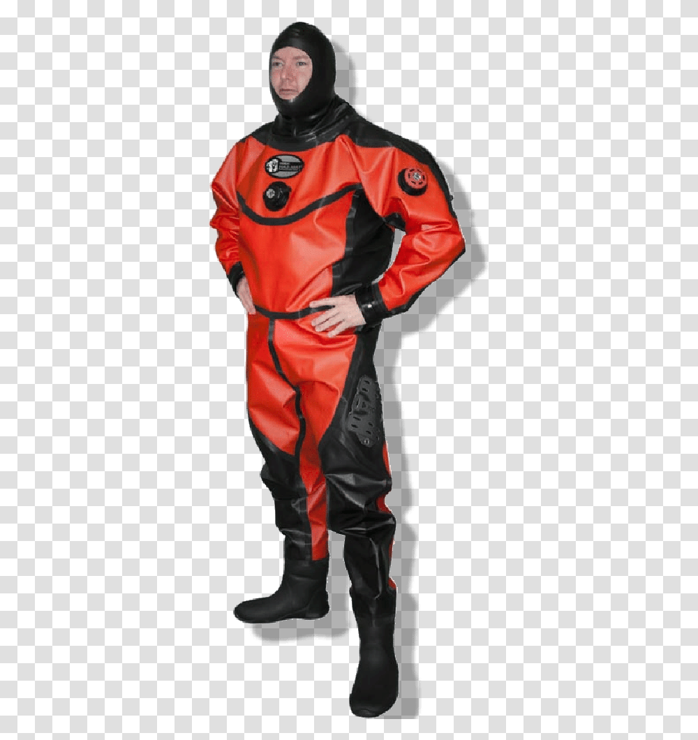 Hazmat Ps Drysuit Hazmat Diving Suit, Apparel, Person, Human Transparent Png
