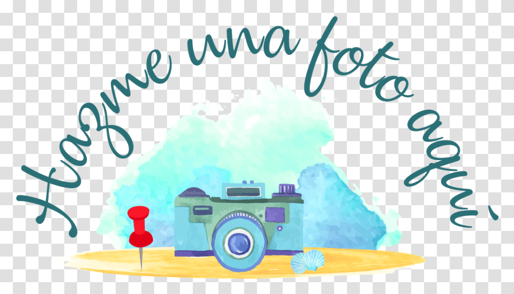 Hazme Una Foto Aqu Illustration, Camera, Electronics Transparent Png