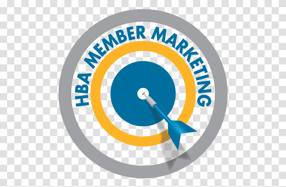 Hba Member Marketing Icon Circle, Label, Logo Transparent Png