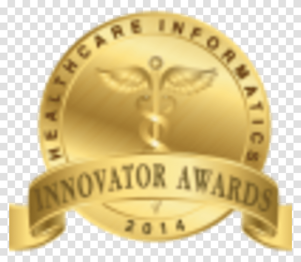 Hci Innovatorawardseal 2014 Emblem, Gold, Label, Outdoors Transparent Png