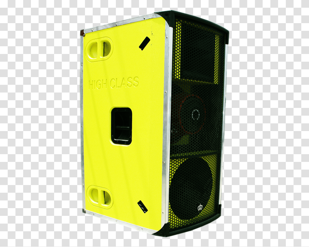 Hcmu Yellow Speaker Side New High Class Speaker, Electronics, Machine, Mobile Phone, Cell Phone Transparent Png