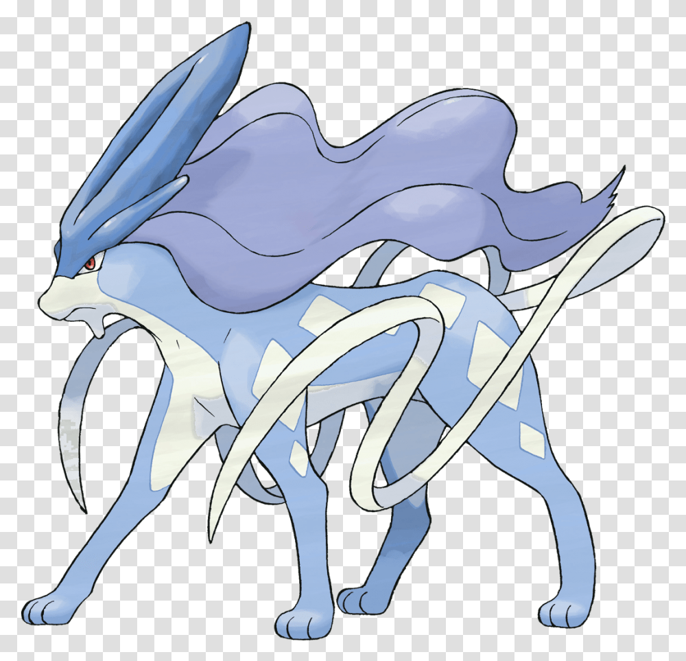 Hd 245 Suicune Shiny Pokemon Suicune, Horse, Mammal, Animal, Skeleton Transparent Png
