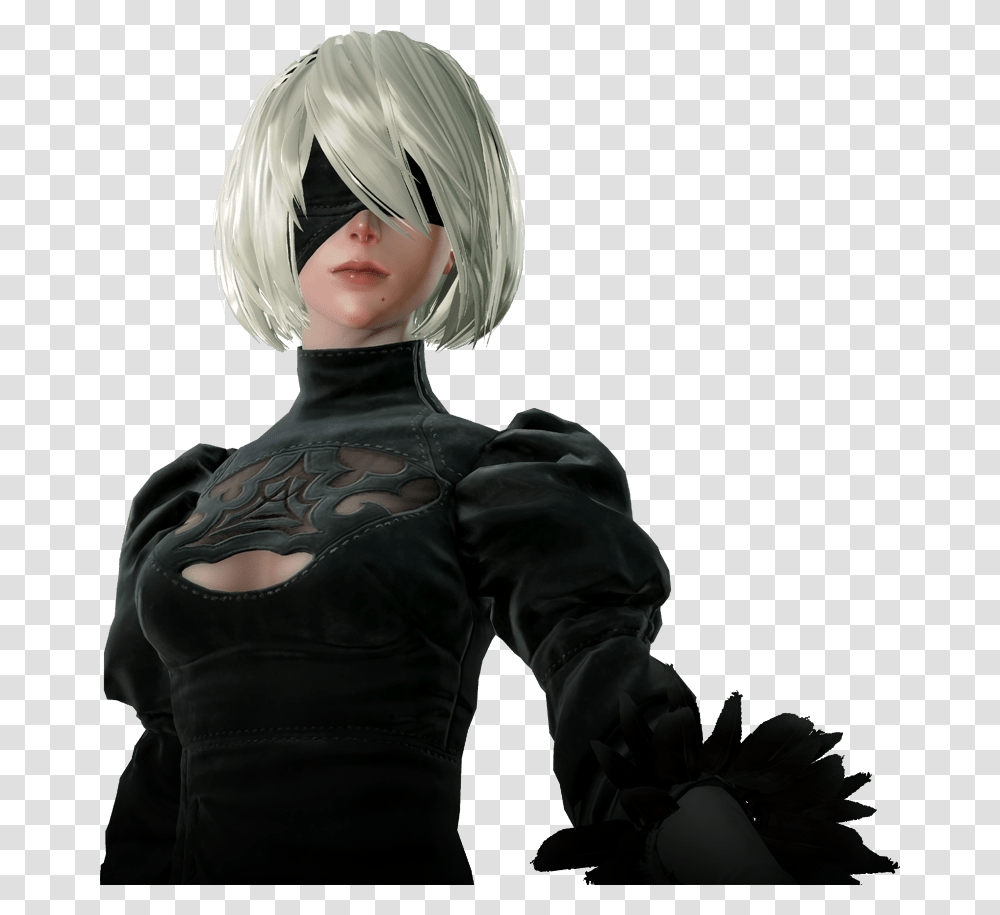 Hd 2b Nier Automata Free Unlimited Download Nier Automata 2b, Costume, Hair, Person, Human Transparent Png