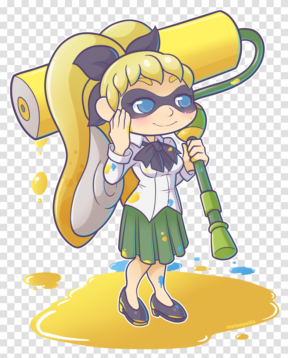 Hd 3 Yrs Gold Inkling, Costume, Art, Graphics, Outdoors Transparent Png