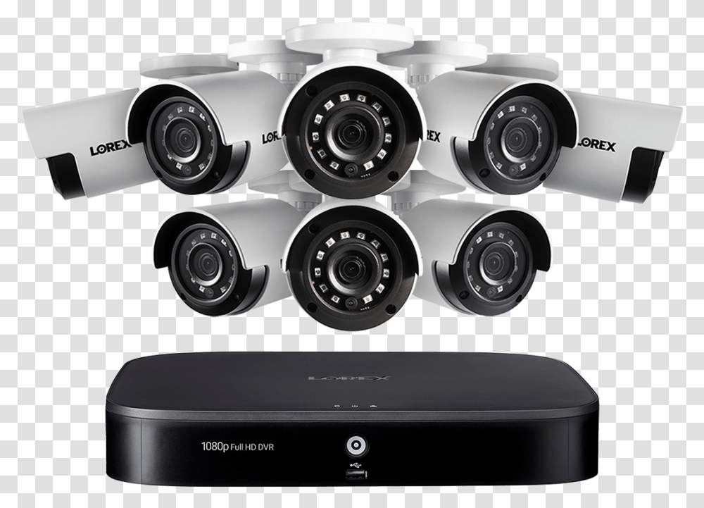 Hd 8 Channel Security System With Eight 1080p Digital Video Recorder, Electronics, Car, Vehicle, Transportation Transparent Png