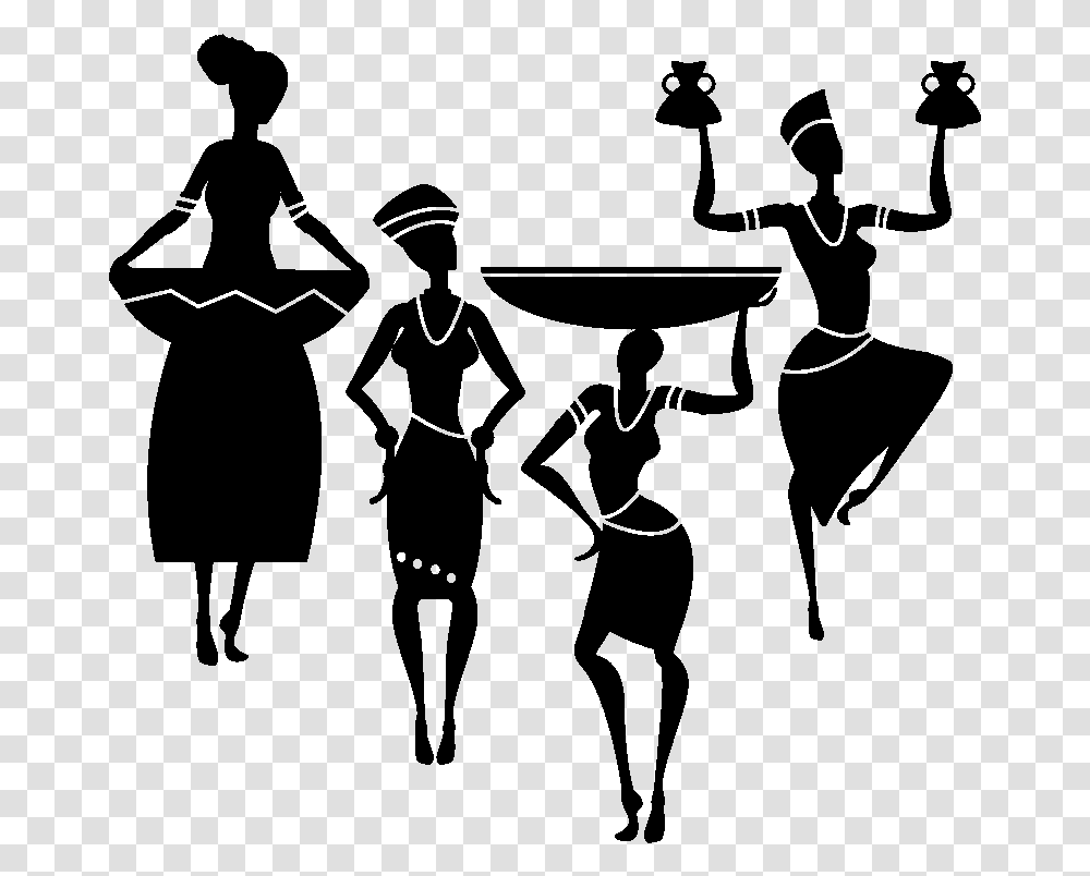 Hd Africa Silhouette African Woman Silhouette, Gray, World Of Warcraft Transparent Png