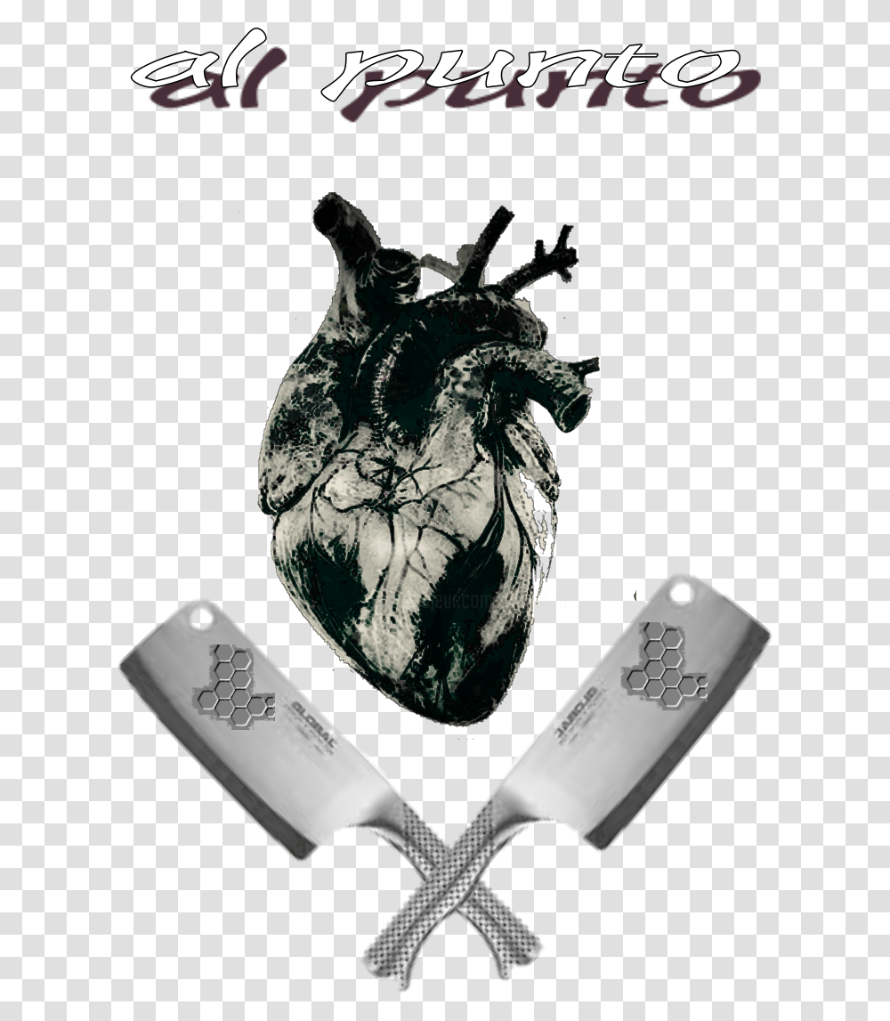 Hd Al Punto Digital Arts Black Heart Beating Gif Human Heart, Weapon, Weaponry, Blade, Knife Transparent Png