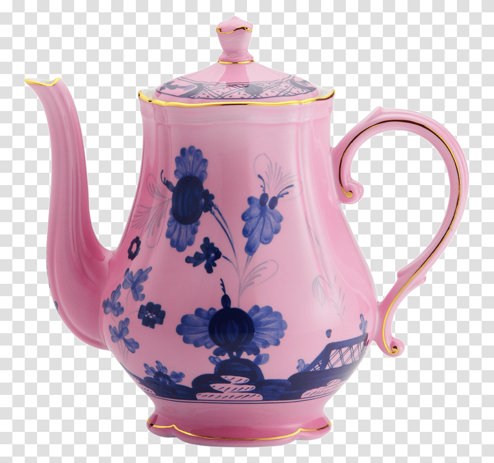 Hd Azalea Image Richard Ginori 1735 Spa, Pottery, Teapot, Wedding Cake, Dessert Transparent Png