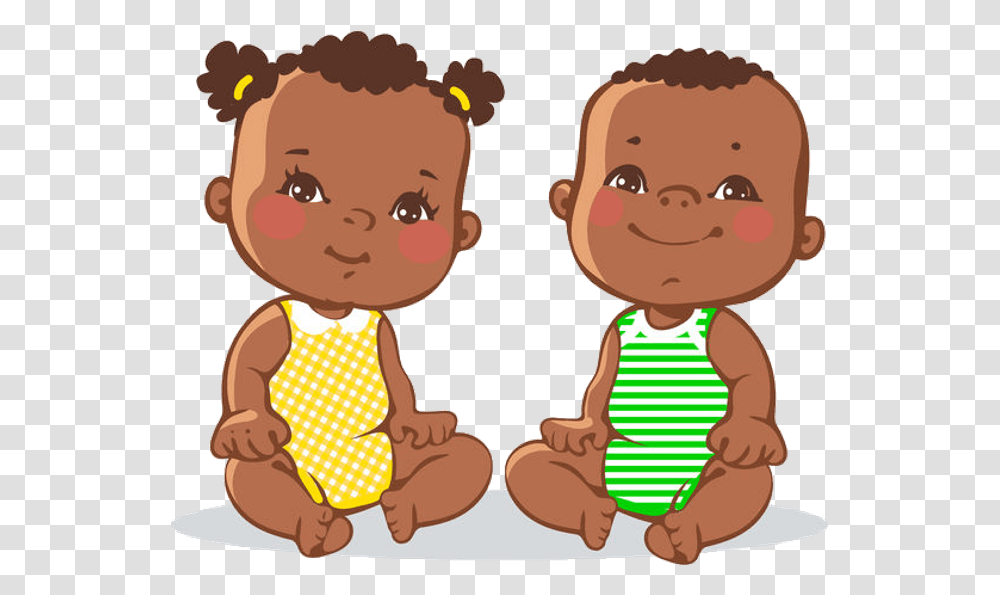 Hd Baby Cartoon Images Black Babies Clip Art, Person, Human, People, Kid Transparent Png