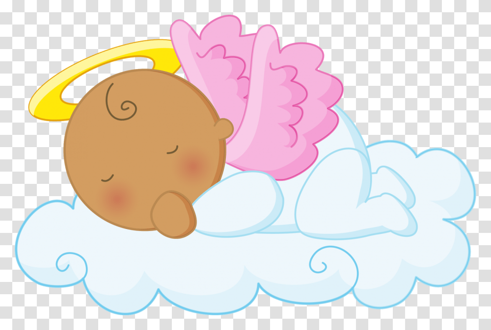 Hd Baby Dedication First Sleeping Baby Angel Clipart, Animal, Food, Sweets, Confectionery Transparent Png