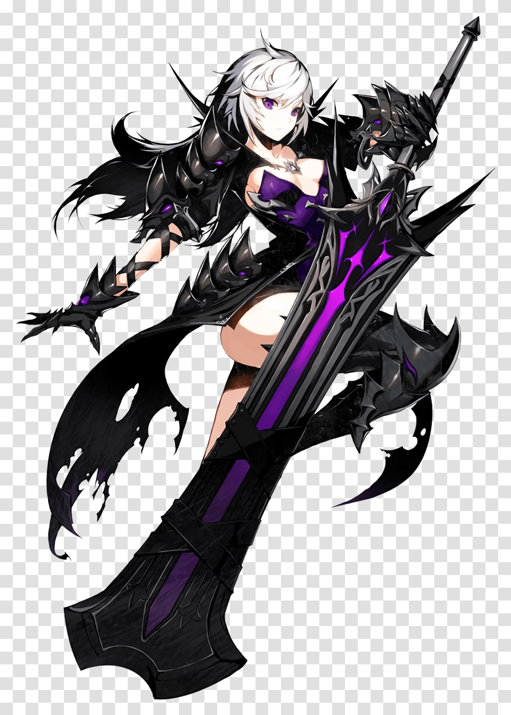 Hd Best Fantasy Anime Gore Magala Female Armor, Comics, Book, Person, Human Transparent Png