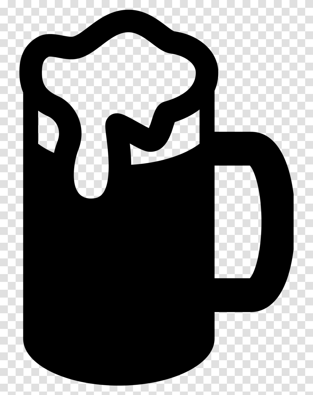 Hd Birthday Party Clipart Beer Mug Silhouette, Gray, World Of Warcraft Transparent Png
