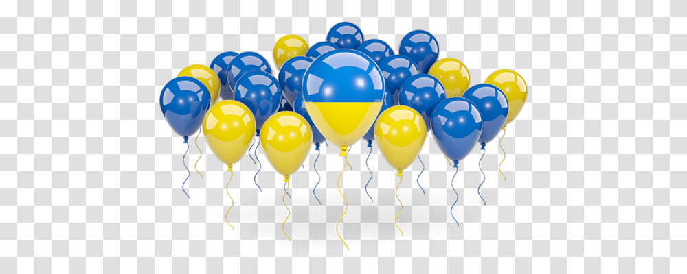 Hd Blue And Yellow Balloons Blue Yellow Balloon Transparent Png