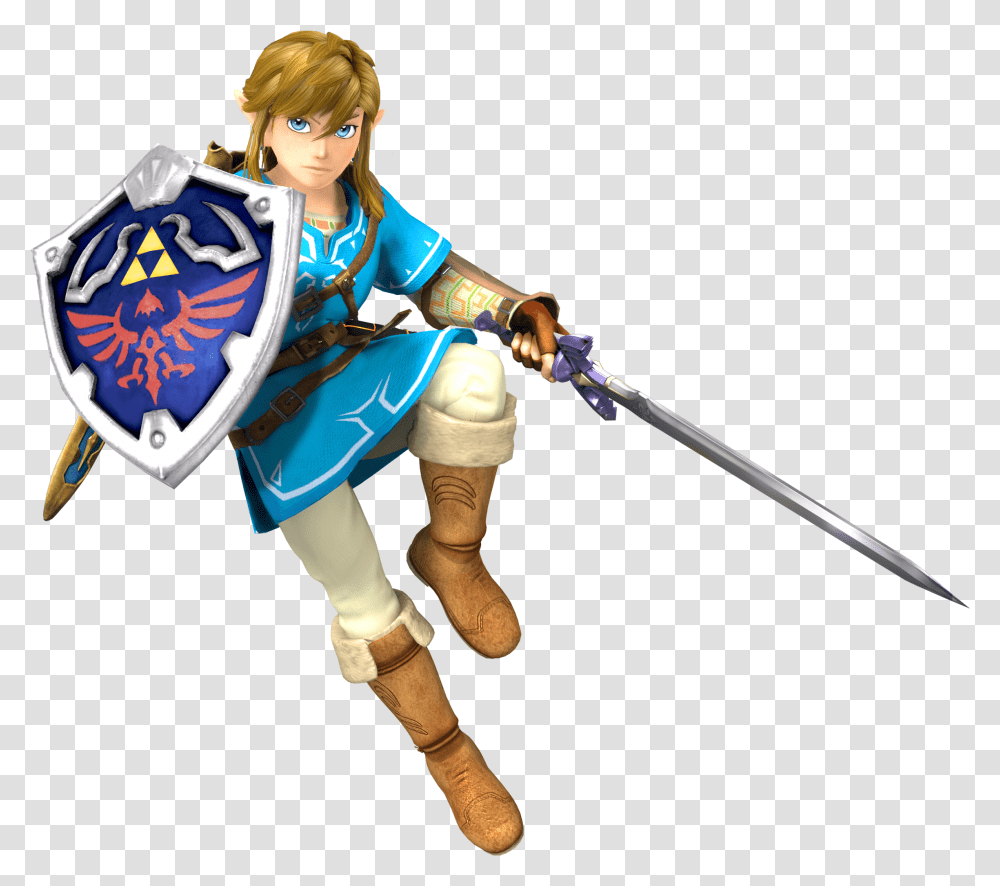 Hd Breath Of The Wild, Person, Human, Figurine, Costume Transparent Png