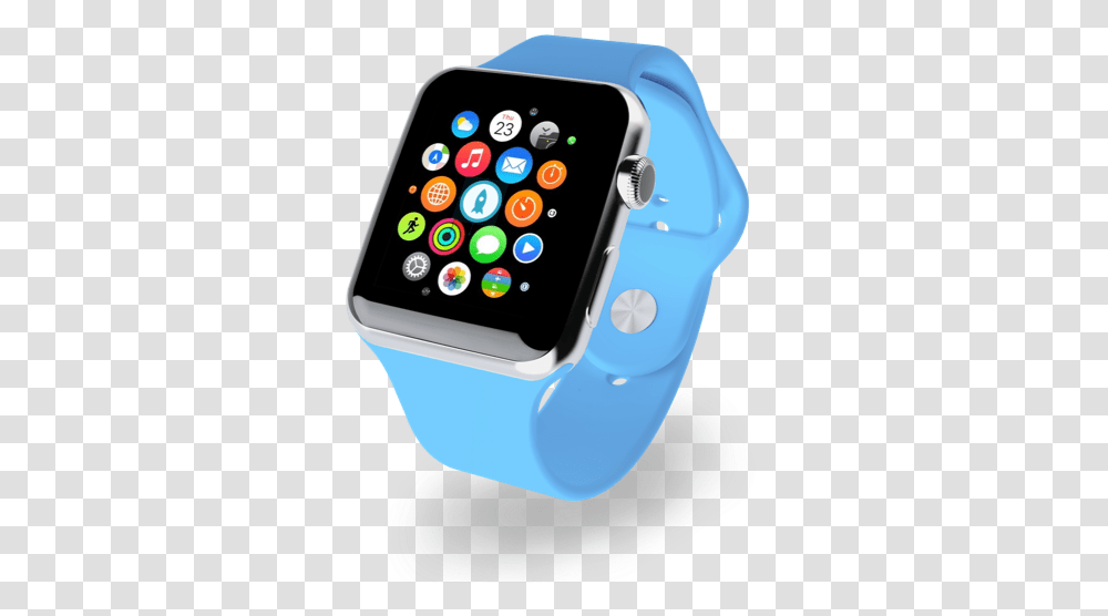 Hd Build The Most Realistic Apple Watch Apple Watch Blue, Mobile Phone, Electronics, Cell Phone, Wristwatch Transparent Png