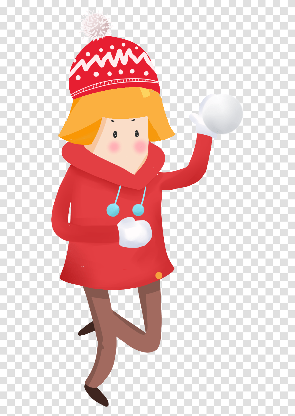 Hd Cartoon Simple Winter Cartoon Simple Winter, Costume, Snowman, Outdoors Transparent Png