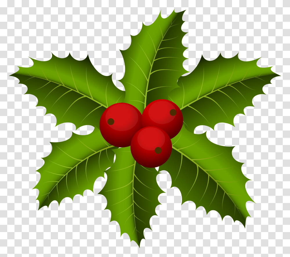 Hd Christmas Leaves Transparent Png