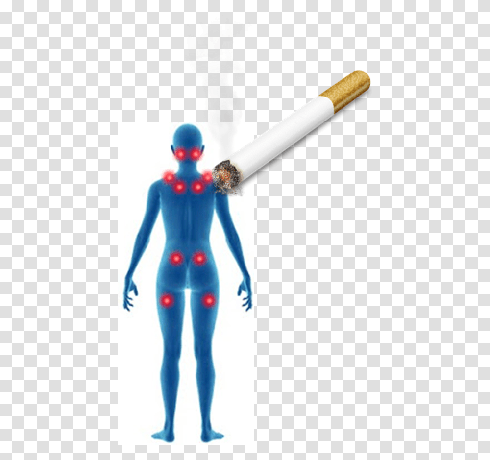 Hd Cigarette Background Fibromyalgia Trigger Points Diagram, Person, Human, Smoke, Smoking Transparent Png