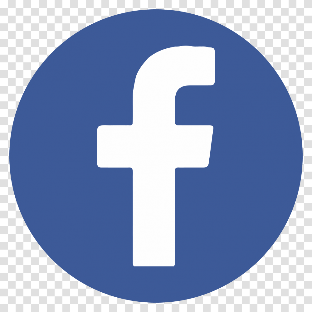 Hd Circle Free High Quality Facebook Logo 2019, First Aid, Trademark, Word Transparent Png