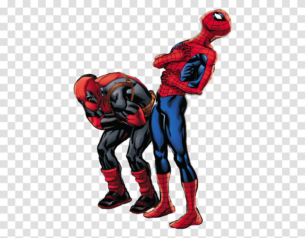 Hd Deadpool And Spiderman, Helmet, Person, Human Transparent Png