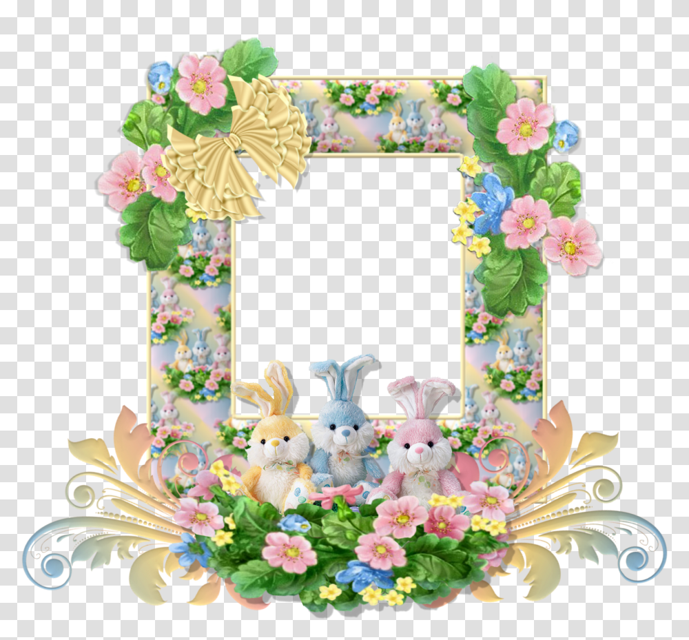 Hd Easter Frames Free Image Free Animated Happy Easter, Graphics, Art, Floral Design, Pattern Transparent Png