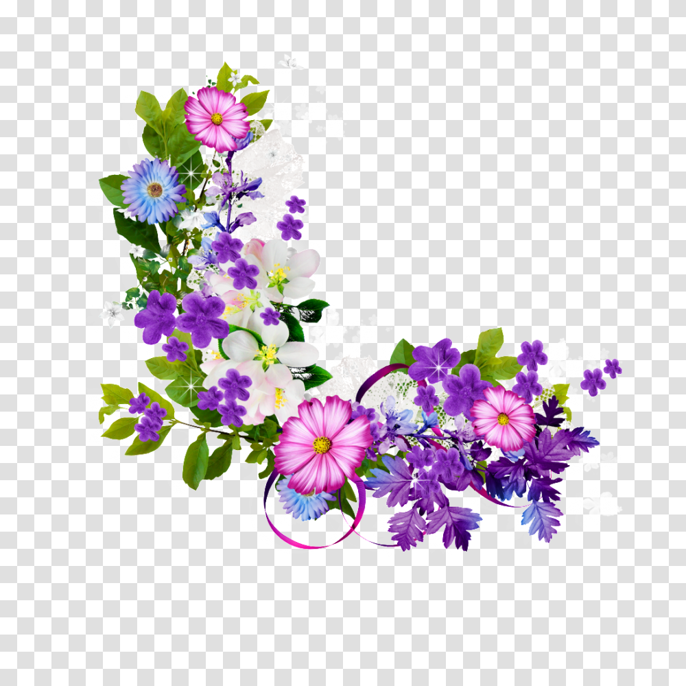 Hd Flower Border Flower Border Hd, Graphics, Art, Floral Design, Pattern Transparent Png