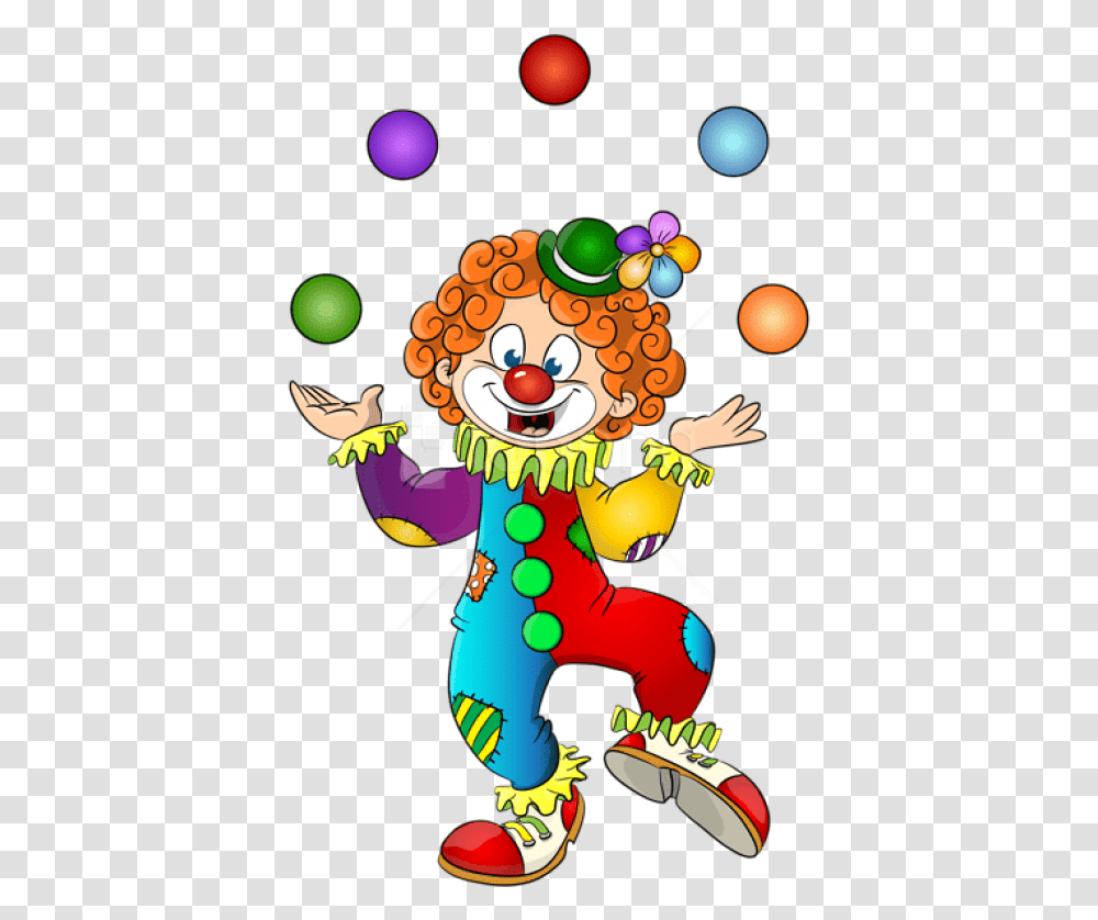 Hd Free Clown Clown Clipart, Performer, Juggling Transparent Png