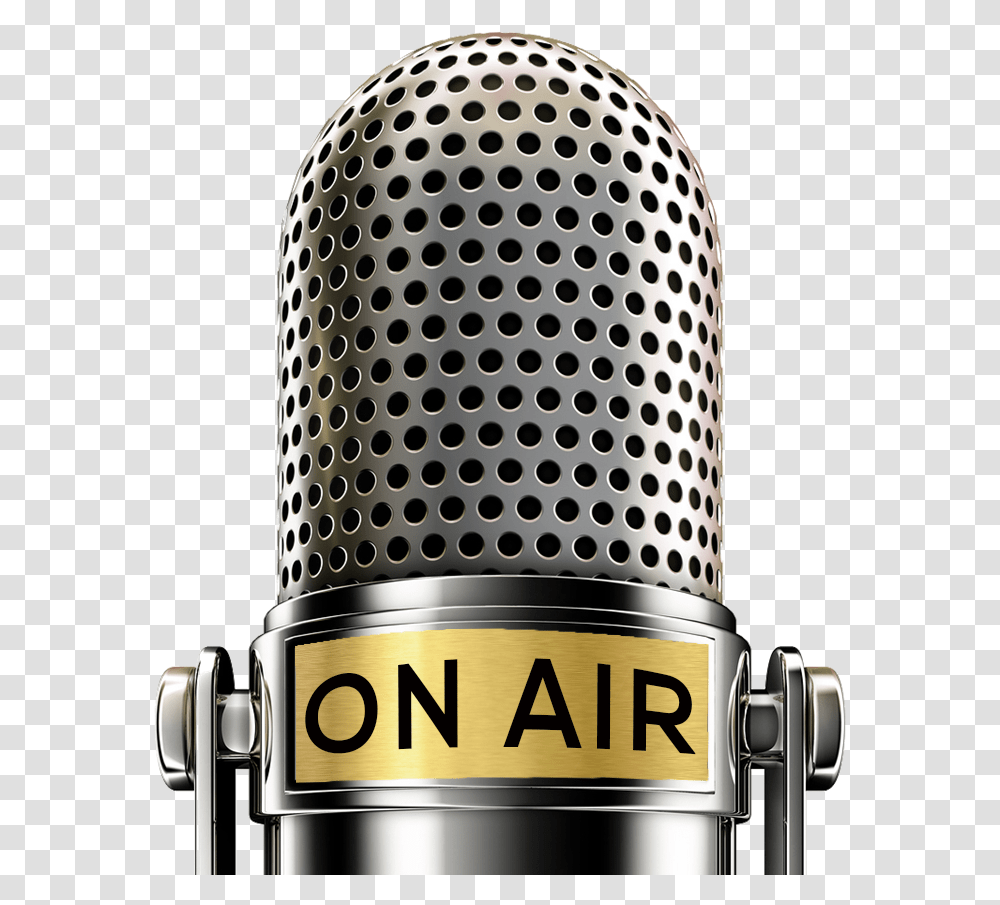 Hd Free Radio Station Microphone Microphone On Air, Electrical Device, Mixer, Appliance Transparent Png