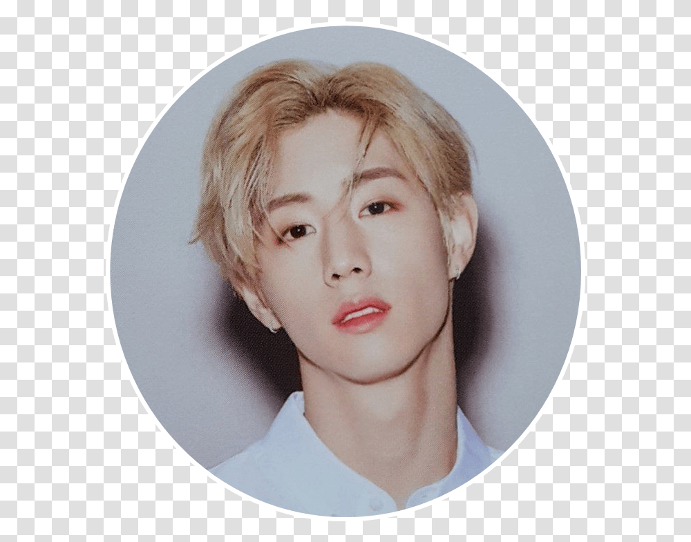 Hd Got7 Mark Image Got7 Stickers Circle Mark, Face, Person, Head, Hair Transparent Png