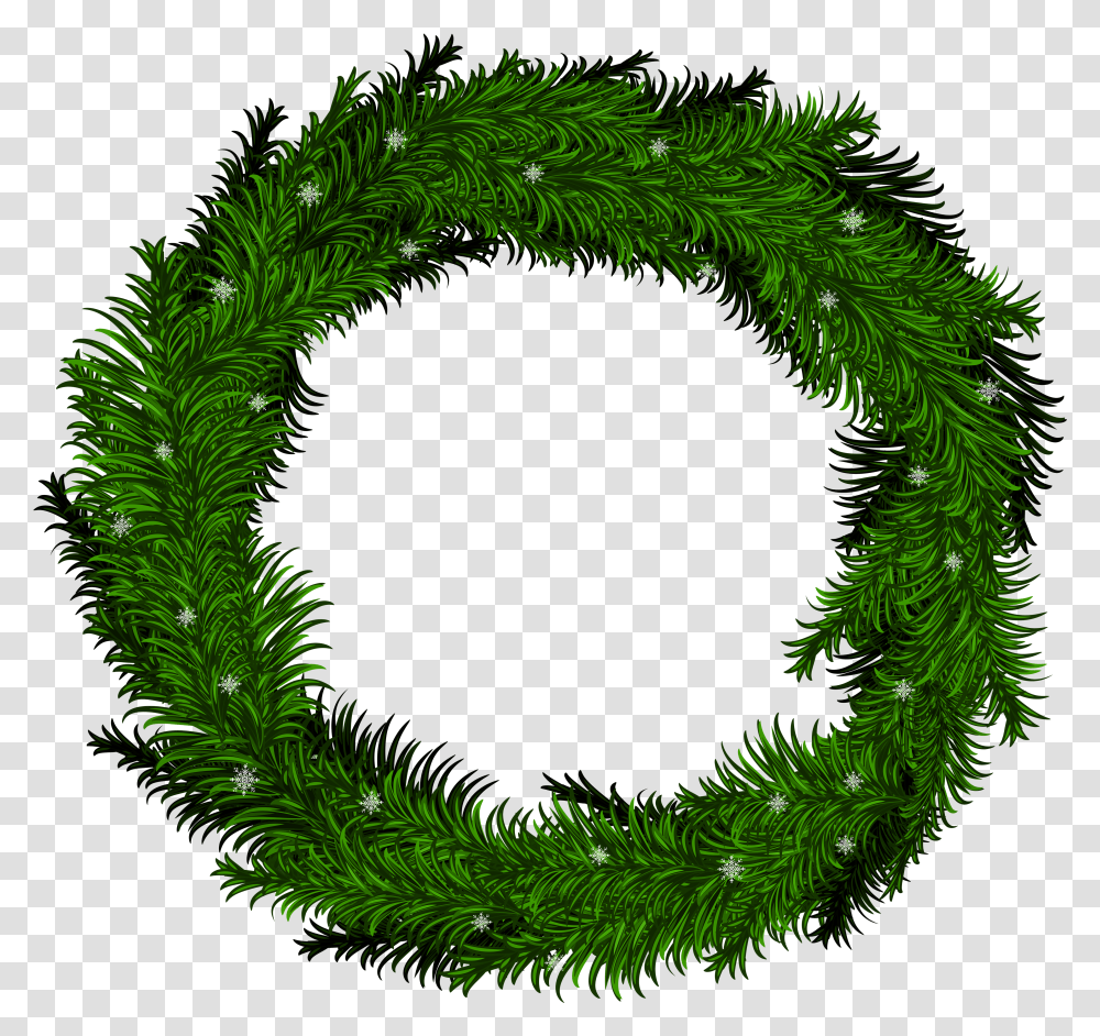 Hd Green Wreath Free Wreath Transparent Png