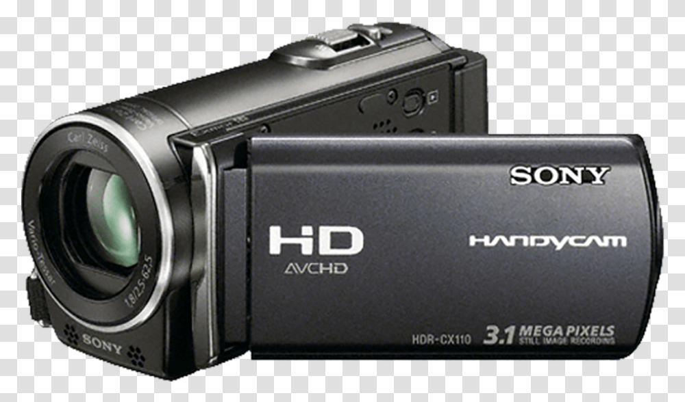 Hd Handycam Camcorder Thumbnail Sony Hdr Cx115 Camera, Electronics, Video Camera, Digital Camera Transparent Png