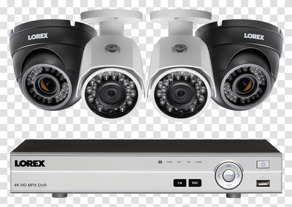 Hd Home Security System With 4 Cameras Including Home Security Cameras Uk, Electronics, Digital Camera Transparent Png