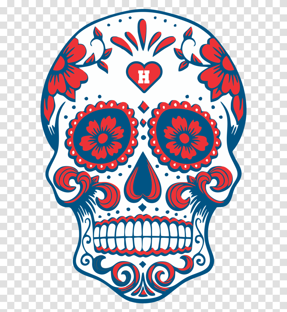 Hd Houston Football Sugar Albb Blanks Sugar Skull Cross Stitch Pattern, Leisure Activities, Art, Graphics, Ornament Transparent Png