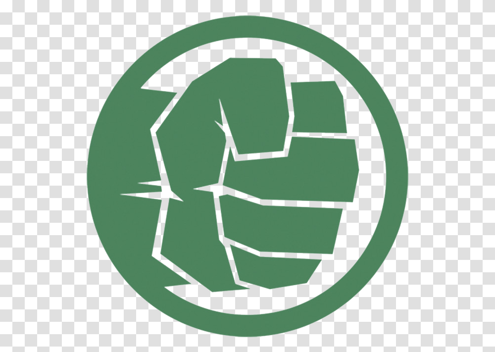 Hd Hulk Logo Image Hulk Symbol, Recycling Symbol, Hand, Green Transparent Png