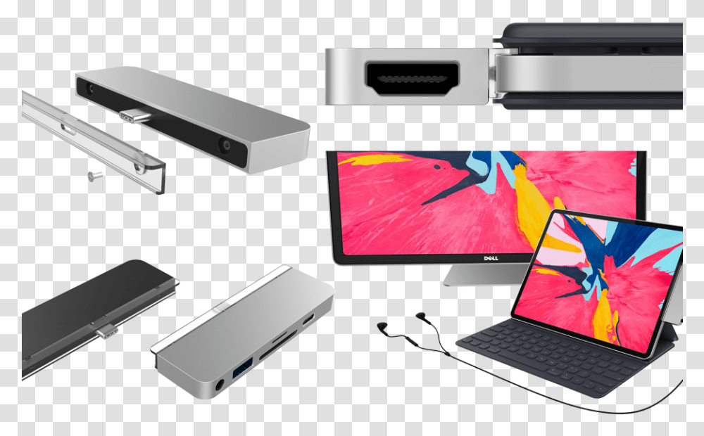 Hd Hyper Ipad Pro Ipad Pro 2018 Usb C Hub, Laptop, Pc, Computer, Electronics Transparent Png