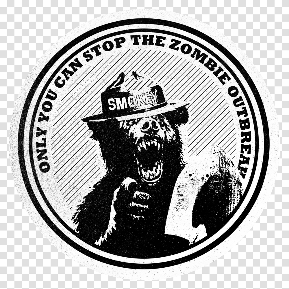 Hd Image Of Smokey Zombie T Emblem, Logo, Symbol, Trademark, Badge Transparent Png