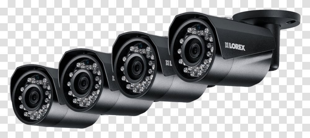 Hd Ip Cameras With Color Night Vision Lorex Bullet Cameras, Car, Vehicle, Transportation, Automobile Transparent Png