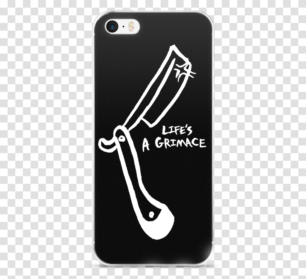 Hd Lifes A Grimace Iphone Case Illustration, Mobile Phone, Electronics, Cell Phone, Text Transparent Png