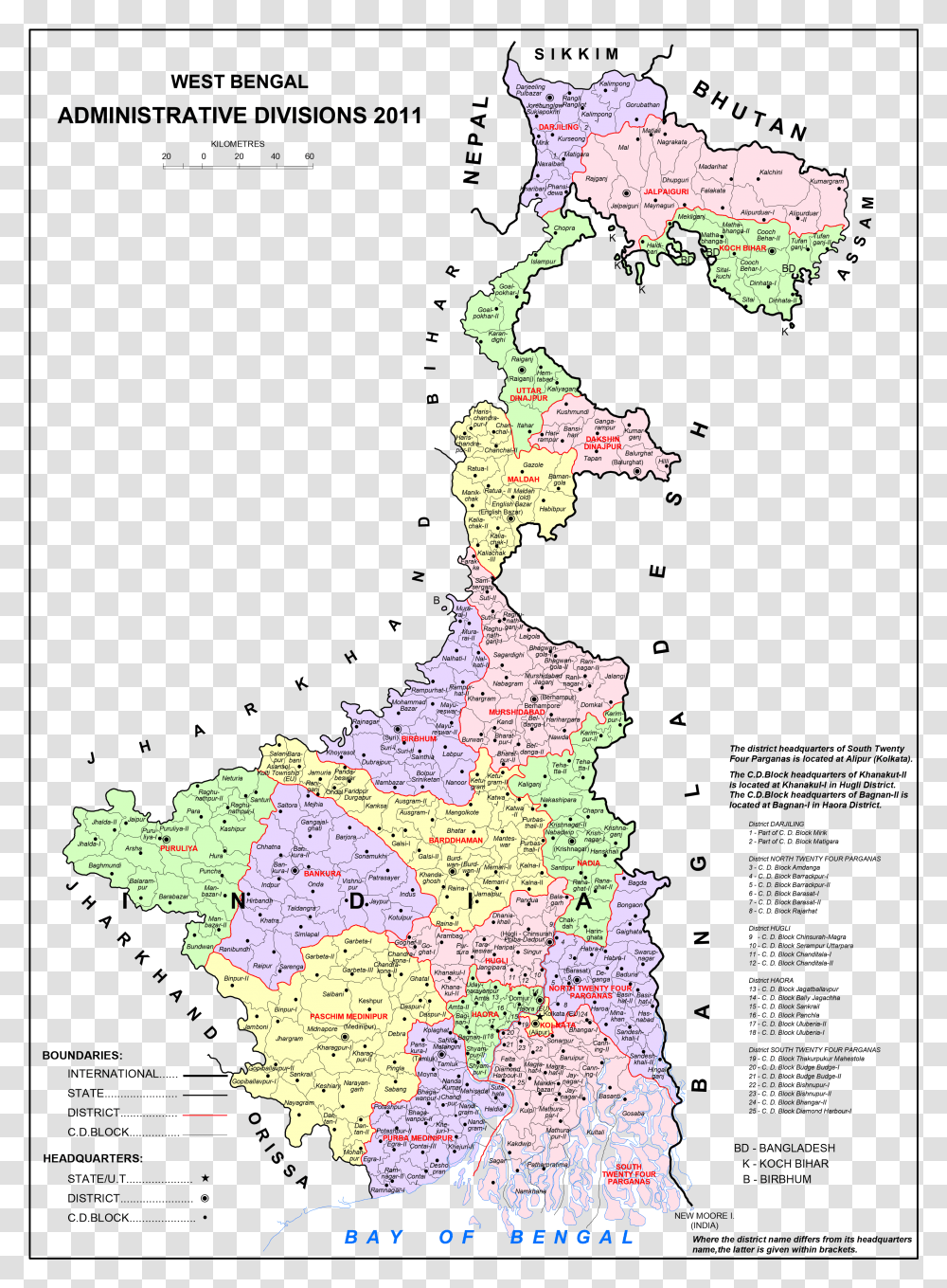 Hd Map Of West Bengal, Diagram, Plot, Atlas Transparent Png