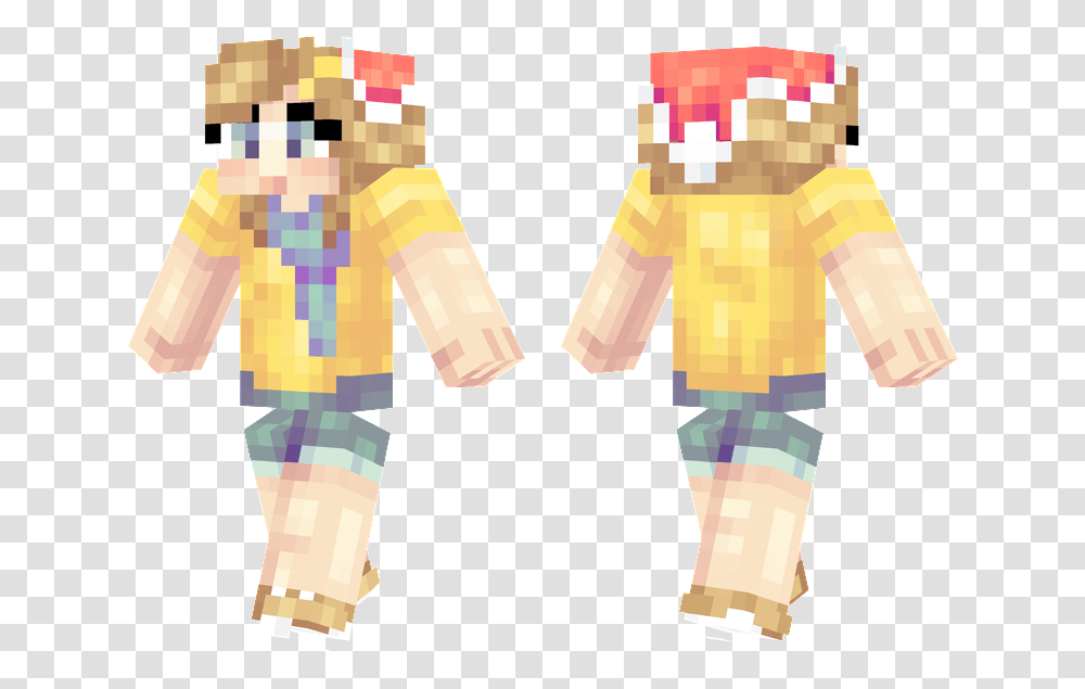 Hd Minecraft Christmas Girl Skin, Toy, Cork, Pinata, Building Transparent Png