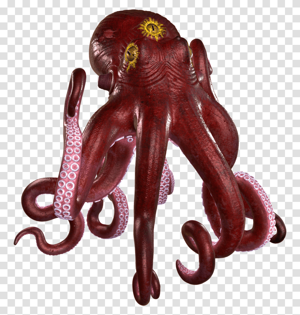 Hd Octopus Image Octopus, Invertebrate, Sea Life, Animal, Lobster Transparent Png