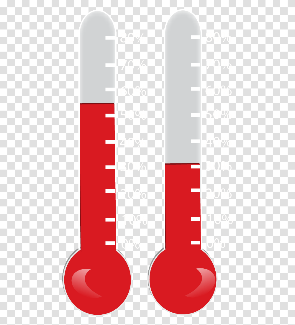 Hd Online Fundraising Thermometer Background Thermometer Clipart, Number, Symbol, Text, Plot Transparent Png