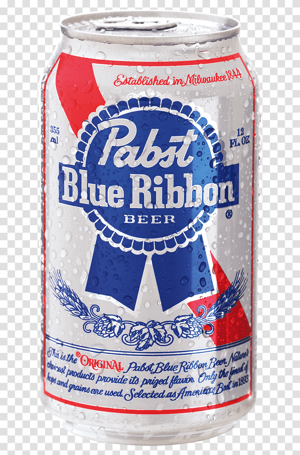 Hd Pabst Brewing Co Pabst Blue Ribbon 910161 Images Pabst Blue Ribbon Logo, Tin, Beverage, Drink, Can Transparent Png