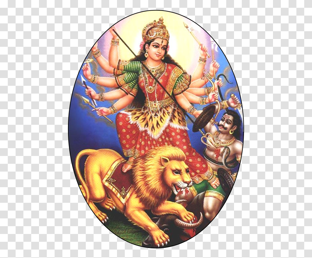 Hd Pics Of Lord Durga Maa Durga Facebook Cover, Person, Leisure Activities, Disk Transparent Png