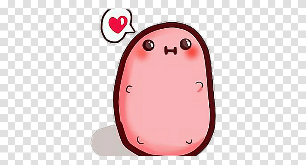 Hd Potato Clipart Tumblr Kawaii Potato, Helmet, Clothing, Food, Mouse Transparent Png