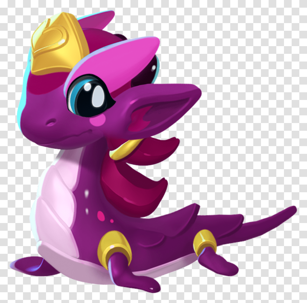 Hd Princess Dragon Baby Princess Dragon Mania Legends, Toy, Purple Transparent Png