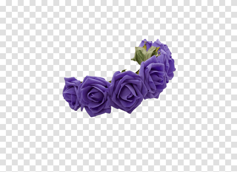 Hd Purple Flower Crown Purple Flower Crown, Plant, Blossom, Rose, Geranium Transparent Png