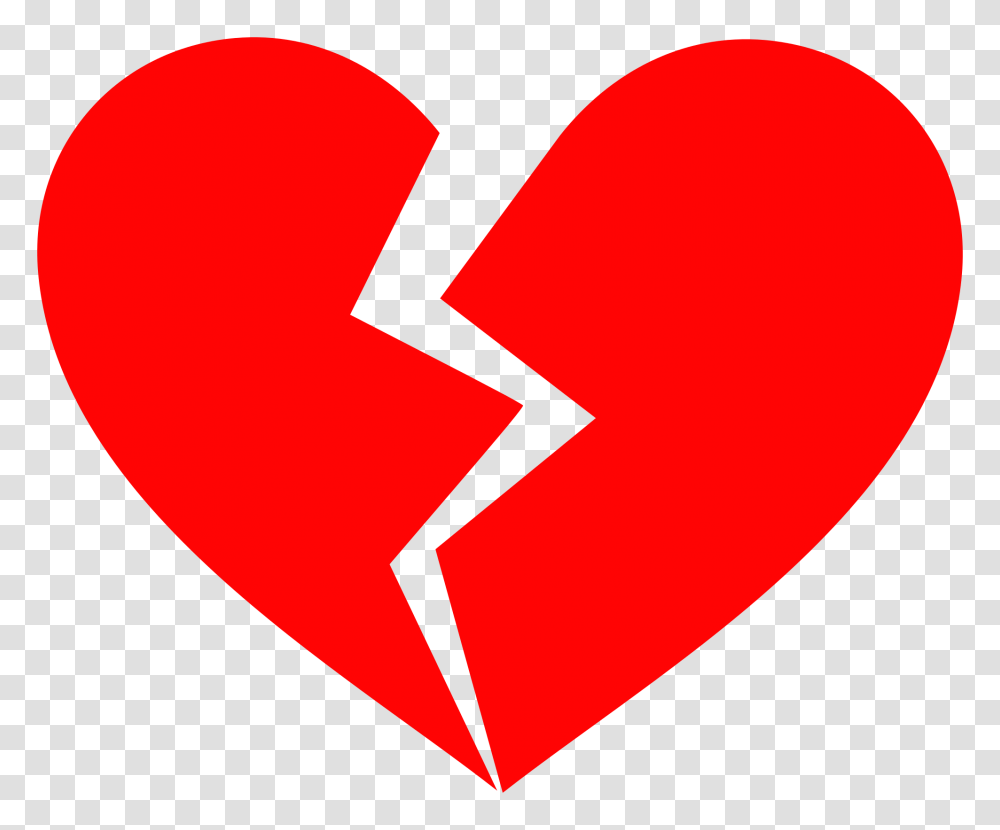 Hd Red Broken Heart Background, Recycling Symbol Transparent Png