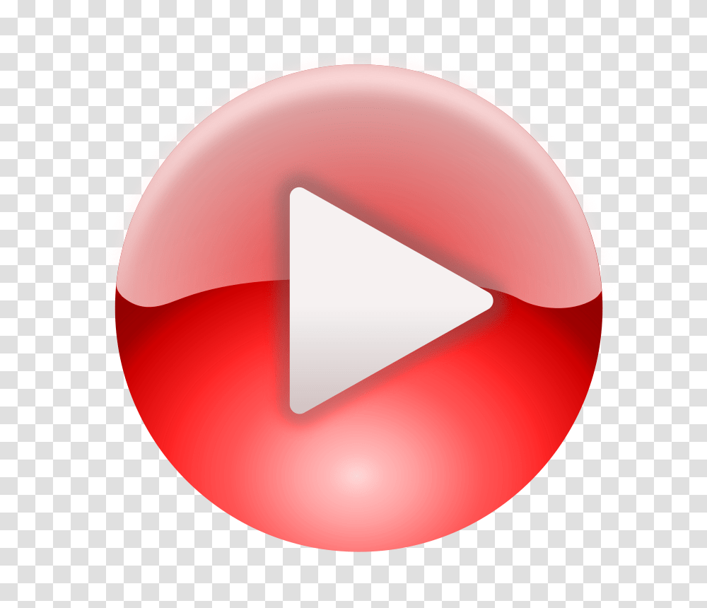 Hd Red Youtube Play Button Download Youtube Logo 3d, Triangle, Label, Text, Balloon Transparent Png