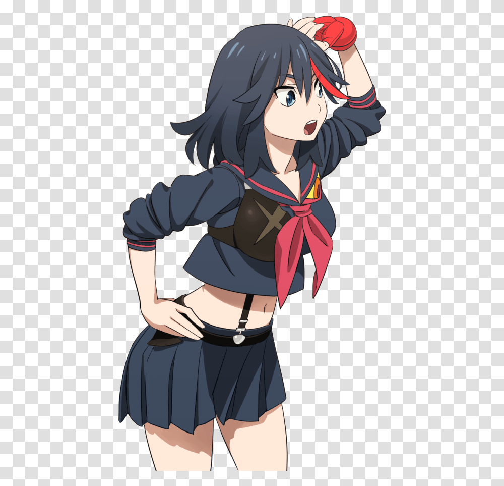 Hd Ryuko Matoi Render 4 By Ryuko Matoi, Manga, Comics, Book, Helmet Transparent Png